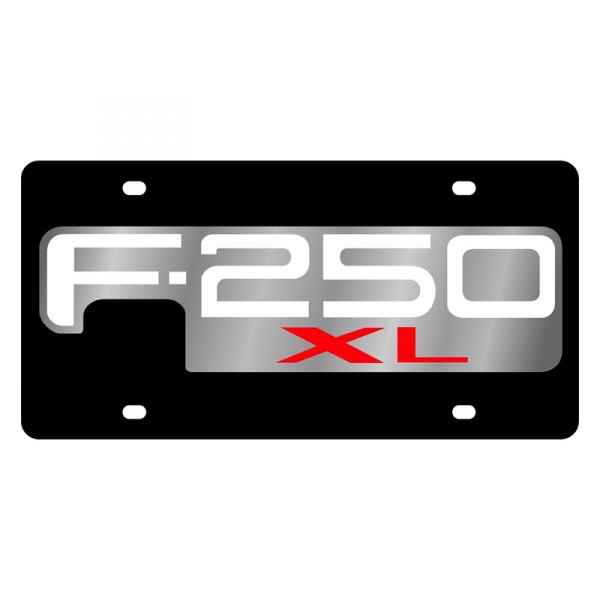 Eurosport Daytona® - Ford Motor Company Lazertag License Plate with Style 2 F-250 XLT Logo