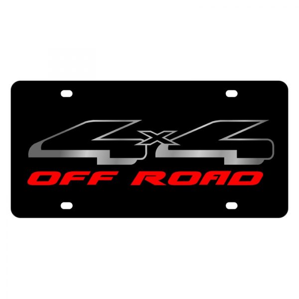 Eurosport Daytona® - Ford Motor Company Lazertag License Plate with 4x4 Off Road Logo