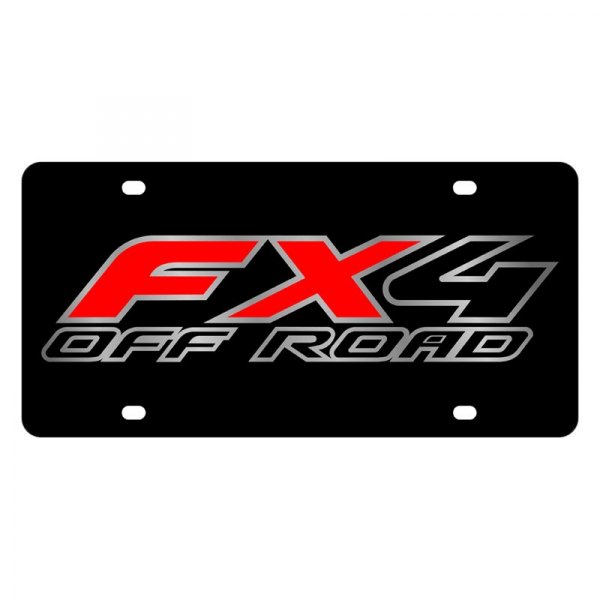 Eurosport Daytona® - Ford Motor Company Lazertag License Plate with FX4 Off Road Logo
