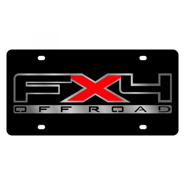 Eurosport Daytona® - Ford Motor Company Lazertag License Plate with FX4 Off Road New Logo