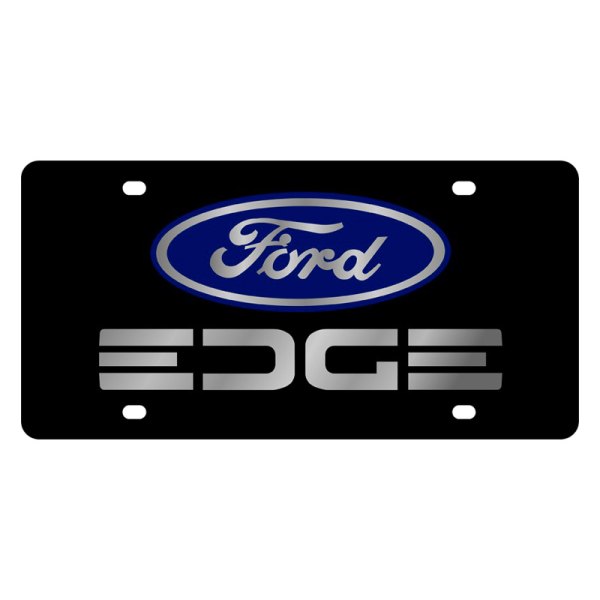 Eurosport Daytona® - Ford Motor Company Lazertag License Plate with Edge New Logo and Ford Emblem