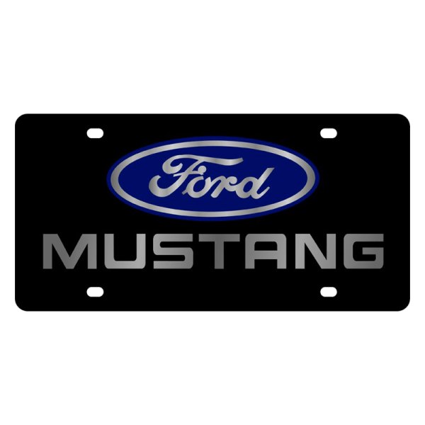 Eurosport Daytona® - Ford Motor Company License Plate with Mustang Logo and Ford Emblem