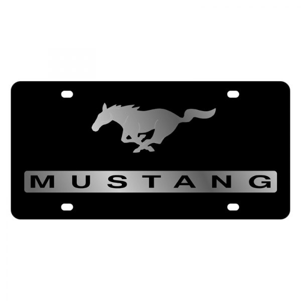 Eurosport Daytona® - Ford Motor Company Lazertag License Plate with Mustang New Logo and Emblem