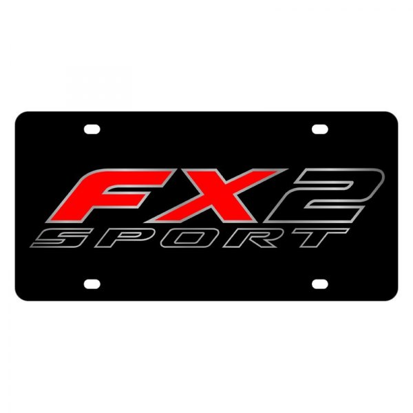 Eurosport Daytona® - Ford Motor Company Lazertag License Plate with FX2 Sport Logo