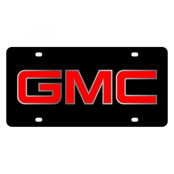 Eurosport Daytona® - GM Lazertag License Plate with GMC Logo