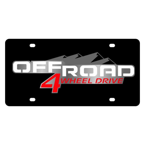 Eurosport Daytona® - GM Lazertag License Plate with Off Road Logo