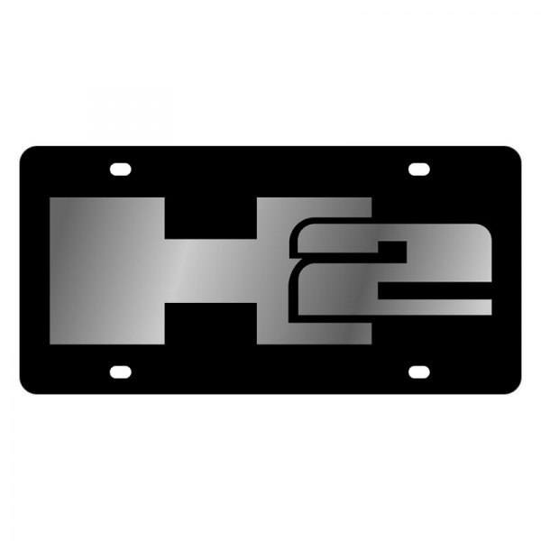 Eurosport Daytona® - GM Lazertag License Plate with H2 Logo