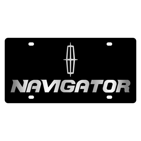 Eurosport Daytona® - Ford Motor Company Lazertag License Plate with Navigator Logo and Lincoln Emblem