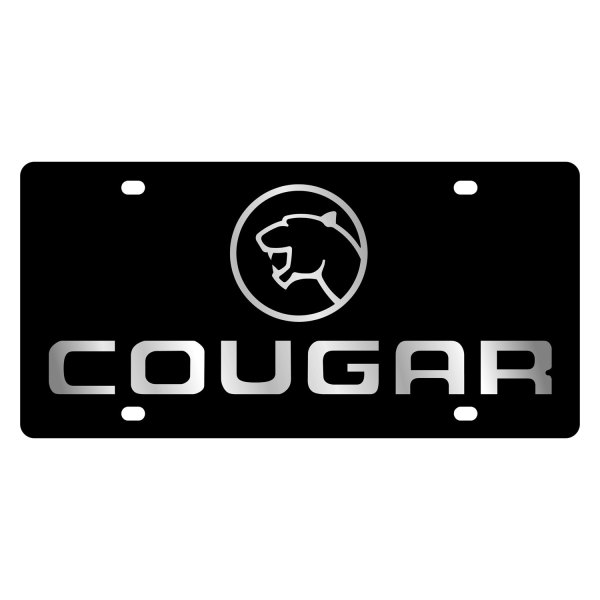 Eurosport Daytona® - Ford Motor Company Lazertag License Plate with Cougar Logo and Emblem