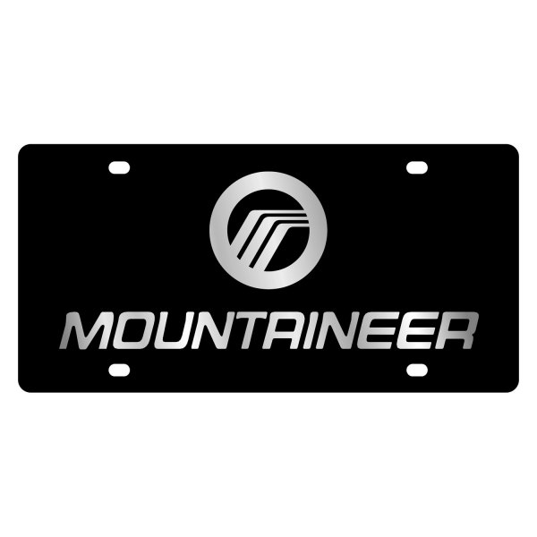 Eurosport Daytona® - Ford Motor Company Lazertag License Plate with Mountaineer Logo and Mercury Emblem