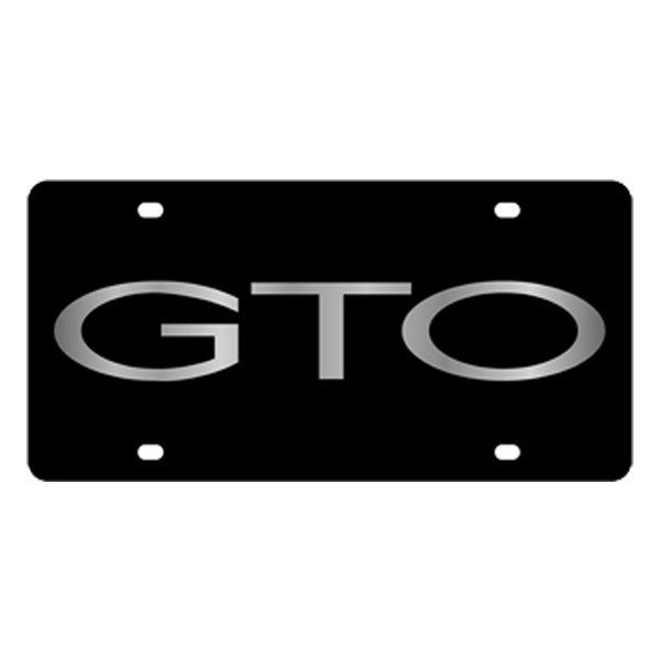 Eurosport Daytona® - GM Lazertag License Plate with GTO Logo