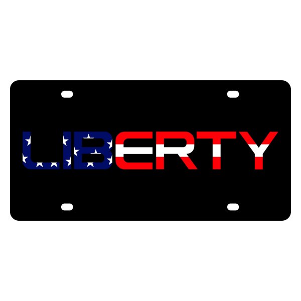 Eurosport Daytona® - LSN Lazertag License Plate with Liberty Logo