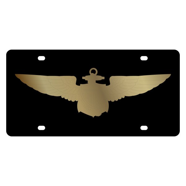Eurosport Daytona® - LSN Lazertag License Plate with Navy Wings Logo