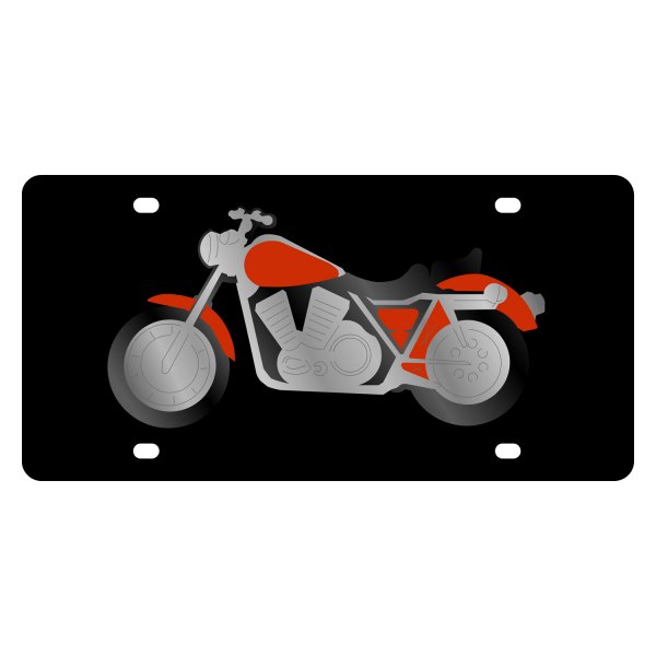 Eurosport Daytona® - LSN Lazertag License Plate with Motorcycle Logo