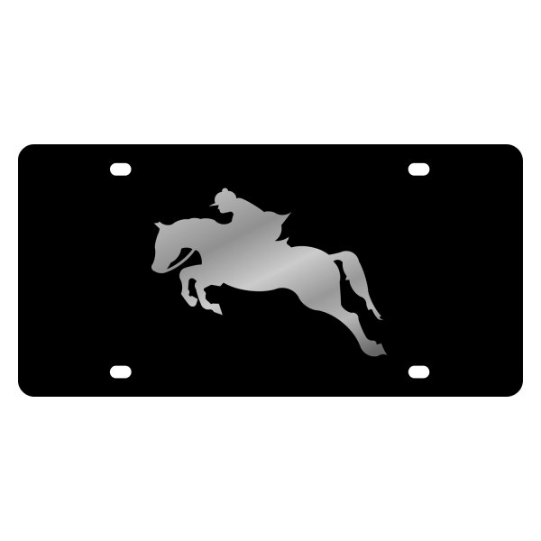 Eurosport Daytona® - LSN Lazertag License Plate with Style 2 Horse Logo