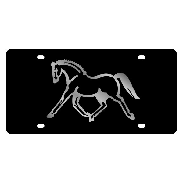 Eurosport Daytona® - LSN Lazertag License Plate with Style 3 Horse Logo