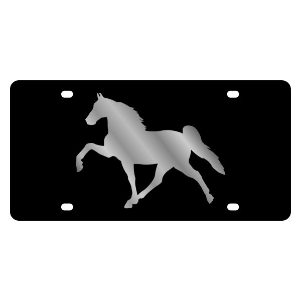 Eurosport Daytona® - LSN License Plate with Style 4 Horse Logo