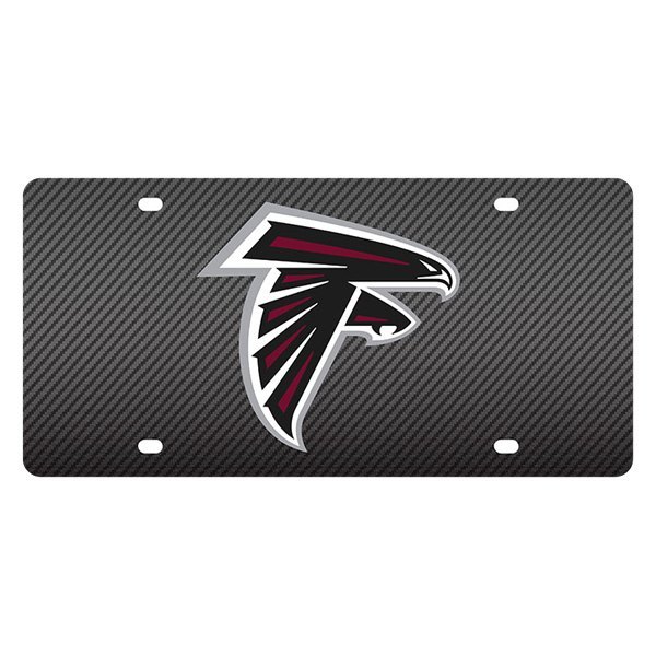 Eurosport Daytona® - License Plate with NFL Lazer Tag Atlanta Falcons