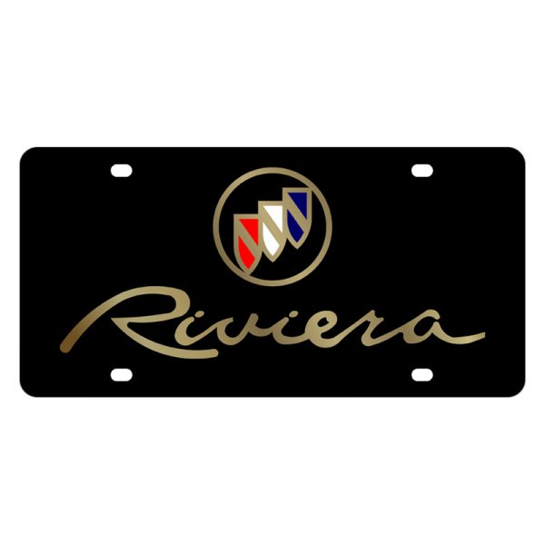 Eurosport Daytona® - GM License Plate with Riviera Logo and Buick Emblem