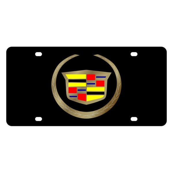 Eurosport Daytona® - GM License Plate with Cadillac Emblem