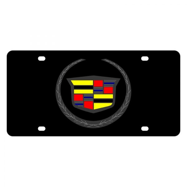 Eurosport Daytona® - GM License Plate with Cadillac Emblem