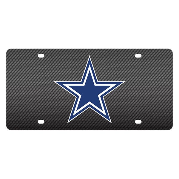 Eurosport Daytona® - License Plate with NFL Lazer Tag Dallas Cowboys