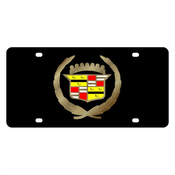 Eurosport Daytona® - GM License Plate with Cadillac New Emblem