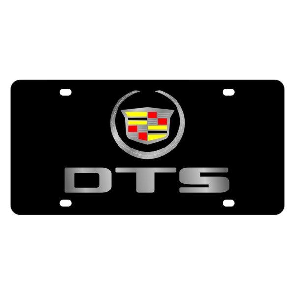 Eurosport Daytona® - GM License Plate with DTS Logo and Cadillac Emblem