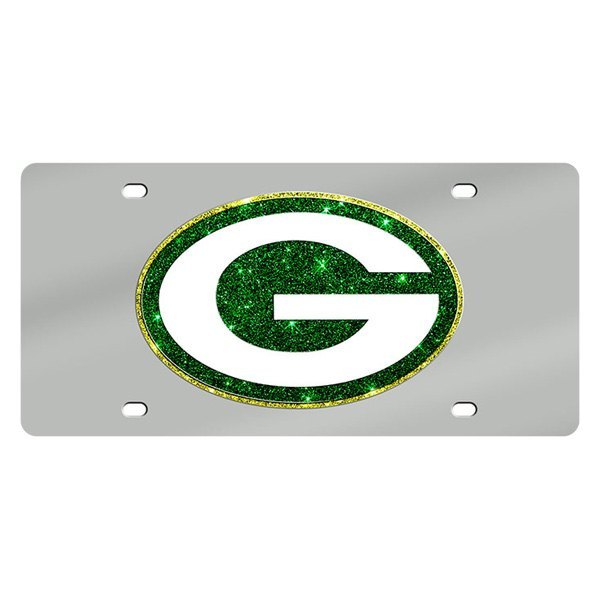 Eurosport Daytona® - License Plate with NFL Lazer Tag Greenbay Packers