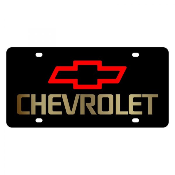 Eurosport Daytona® - GM License Plate with Chevrolet Logo and Emblem