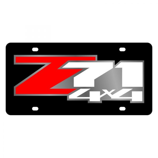 Eurosport Daytona® - GM License Plate with Z71 4x4 Logo