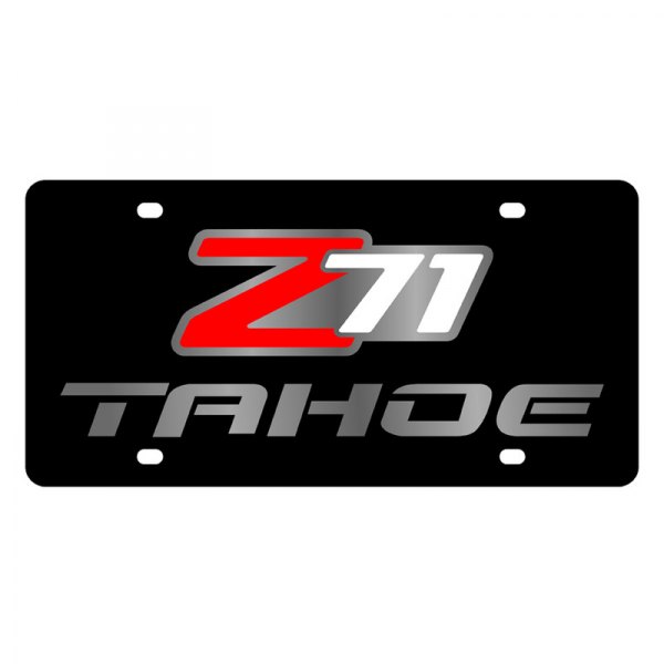 Eurosport Daytona® - GM License Plate with Tahoe Z71 Logo