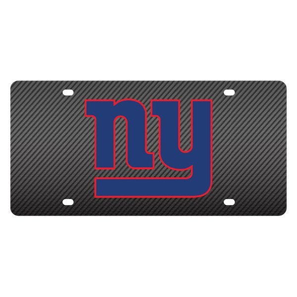 Eurosport Daytona® - License Plate with NFL Lazer Tag New York Giants