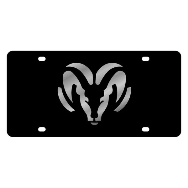 Eurosport Daytona® - MOPAR License Plate with Dodge Ram Emblem