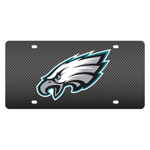 Eurosport Daytona® - License Plate with NFL Lazer Tag Philadelphia Eagles
