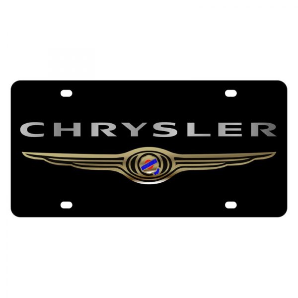 Eurosport Daytona® - MOPAR License Plate with Chrysler Logo and Emblem