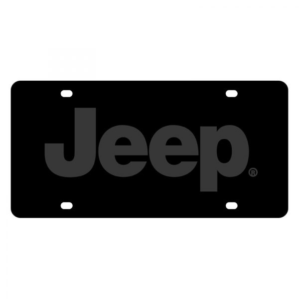 Eurosport Daytona® - MOPAR License Plate with Jeep Logo