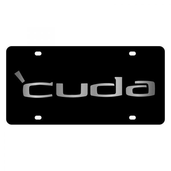 Eurosport Daytona® - MOPAR License Plate with Cuda Logo