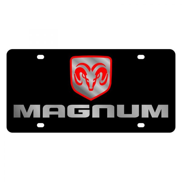 Eurosport Daytona® - MOPAR License Plate with Magnum Logo and Emblem