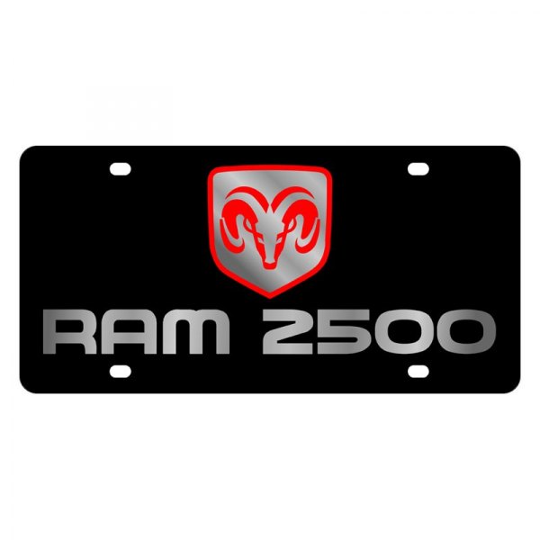 Eurosport Daytona® - MOPAR License Plate with Ram 2500 Logo and Dodge Emblem