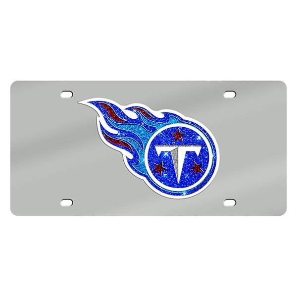 Eurosport Daytona® - License Plate with NFL Lazer Tag Tennessee Titans