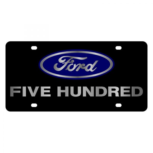 Eurosport Daytona® - Ford Motor Company License Plate with Five Hundred Logo and Ford Emblem