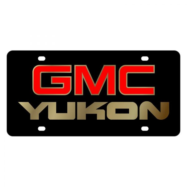 Eurosport Daytona® - GM License Plate with GMC Yukon Logo