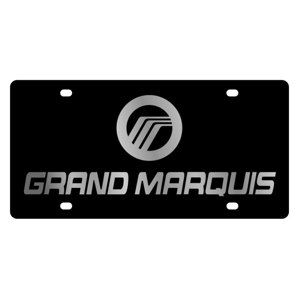 Eurosport Daytona® - Ford Motor Company License Plate with Grand Marquis Logo and Mercury Emblem