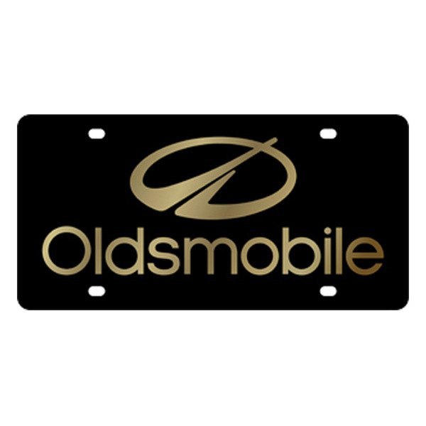 Eurosport Daytona® - GM License Plate with Oldsmobile Logo and Emblem