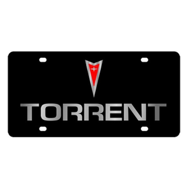 Eurosport Daytona® - GM License Plate with Torrent Logo and Pontiac Emblem