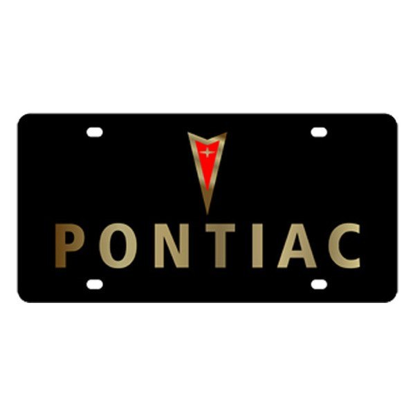 Eurosport Daytona® - GM License Plate with Pontiac Logo and Emblem