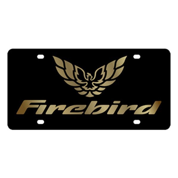 Eurosport Daytona® - GM License Plate with Firebird Logo and Emblem
