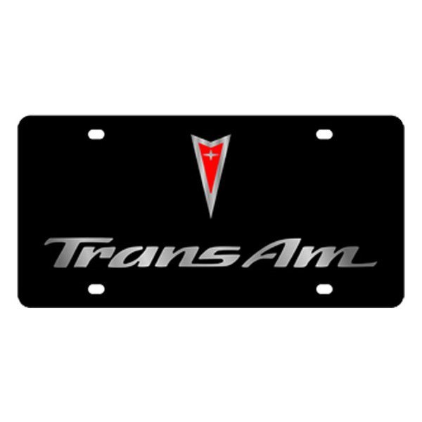 Eurosport Daytona® - GM License Plate with Trans Am Logo and Pontiac Emblem