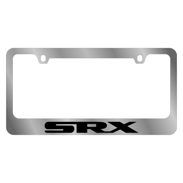Eurosport Daytona® - GM 2-Hole License Plate Frame with SRX Logo